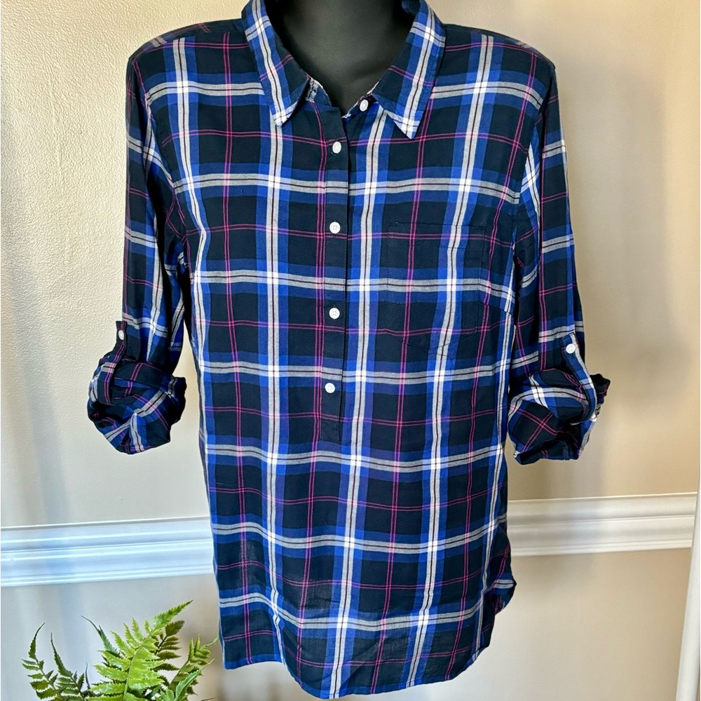 Gap 3/4 button down